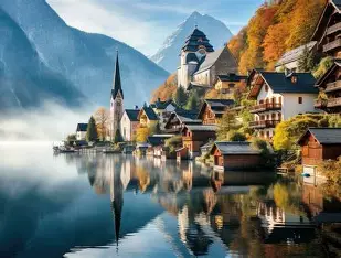 Alpenidylle: Hallstatt und Salzburg inklusive Hotelabholung